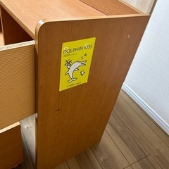 ぞうさんの収納ケース　子供部屋の画像