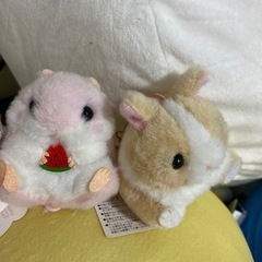 ころはむコロン　ぬいぐるみ　おもちゃ　マスコット
