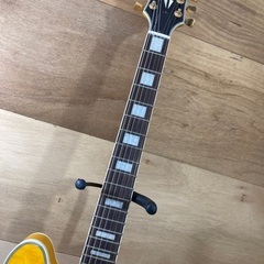 ギター】イエロー セミアコ