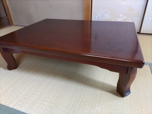 座卓　和風テーブル　欅