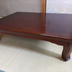 和風テーブルの中古が安い！激安で譲ります・無料であげます