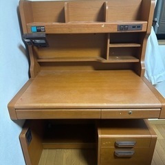 勉強机 コクヨオリジナル くるくるメカ ロングランデスク