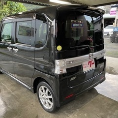 ご成約頂きました！タントカスタム4WD！車検令和7年1月まで！左側電動パワースライドドア青森岩手秋田の画像