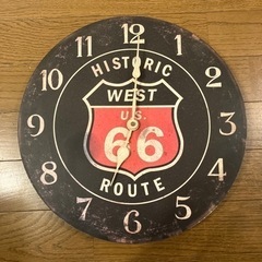 ルート66の時計