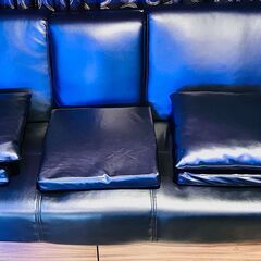 3人掛けソファベッド・２人掛けベンチシート クッション付き　中古品  
