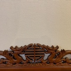 チャイニーズ　アンティーク調　鏡の画像