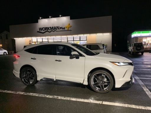 265/35R22 ハリアー80 ツライチ使用 最終価格