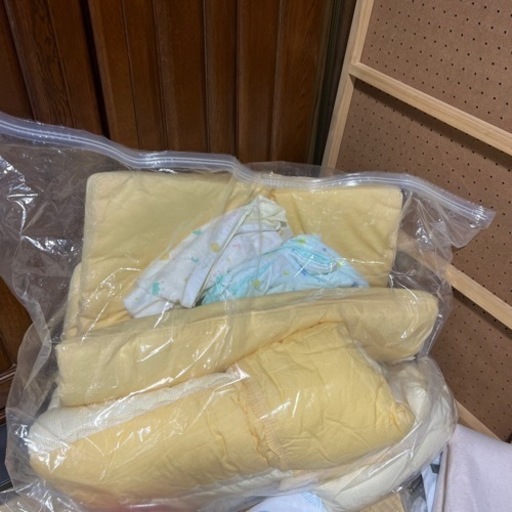 ベビーベッド、布団付き