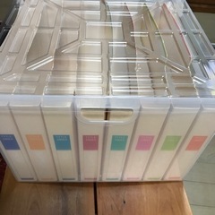 受け渡しの方が決まりました。ナカバヤシ フタ付き書類整理BOX
