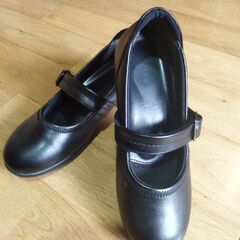 【成約】黒のストラップパンプス★就活　OL