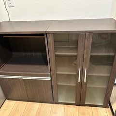 【受取者確定】食器棚・キッチンボード・収納棚