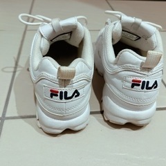 FILA フィラ 靴 スニーカー 厚底 24.0の画像