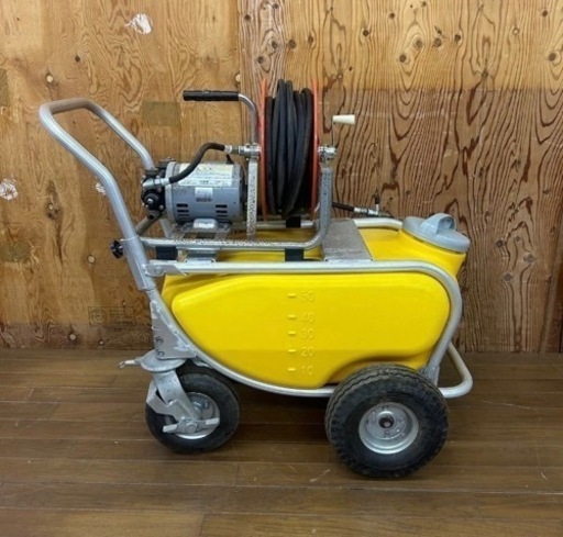 k917507 電動噴霧器 HMP-39SM 動力噴霧器 50Lタンク 置き型 KOSHIN コーシン 噴霧 防除 除草 引き取り 宮城県 通電確認済 現状品 中古品