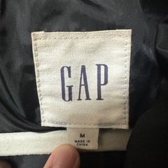 GAP ダウン 黒の画像