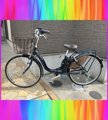 電動自転車 ブリヂストン アシスタ 26インチ ピンク 6.6ah 2012