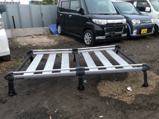 ハイゼットから取り外したTUFREQルーフキャリア