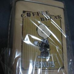 新品未開封　チャーリーブラウン　ミニ缶の画像