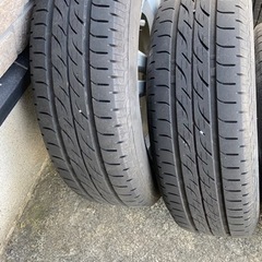 引取り限定！夏タイヤ155/65R13の画像