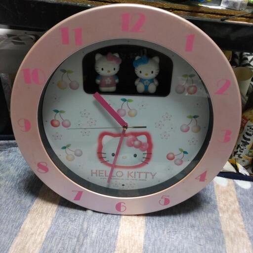 キティちゃんの時計です