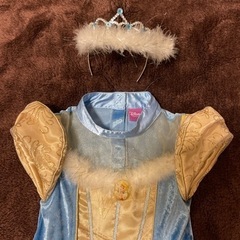 🎀シンデレラ ドレス ティアラ付き ハロウィン 仮装の画像