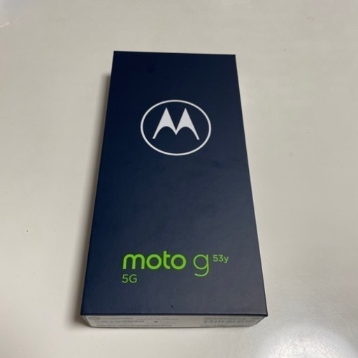 スマートフォン　moto g 53y 5G ワイモバイル　モトローラ　未使用