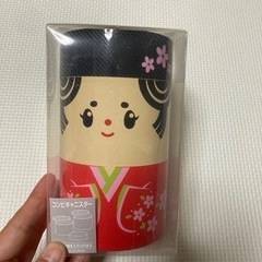 新品★コンビキャニスター★姫様　2種類の物を入れられる