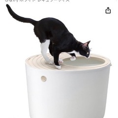 アイリスオーヤマ　上から猫トイレの画像
