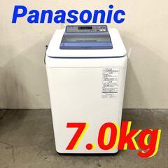  14026  Panasonic 一人暮らし洗濯機  7.0kg ◆大阪市内・東大阪市他 5,000円以上ご購入で無料配達いたします！◆ ※京都・高槻・枚方方面◆神戸・西宮・尼崎方面◆奈良方面、大阪南部方面　それぞれ条件付き無料配送あり！            