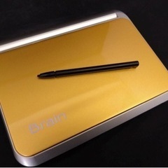 ● SHARP シャープ 電子辞書 Brain PW-A7000  イエロー 120コンテンツ カラー液晶 Wタッチ画面 (ケース オマケ) 動作確認済 中古 ③の画像