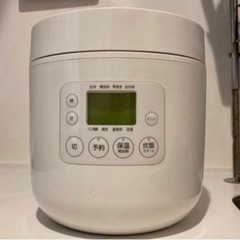 電子レンジ+炊飯器の画像