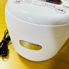 炊飯器(3合)(中古)の画像