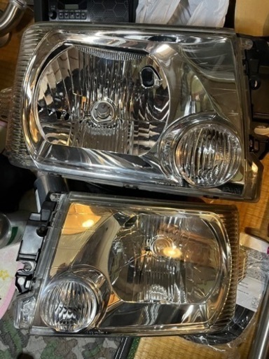 ミニキャブヘッドライト  内メッキ