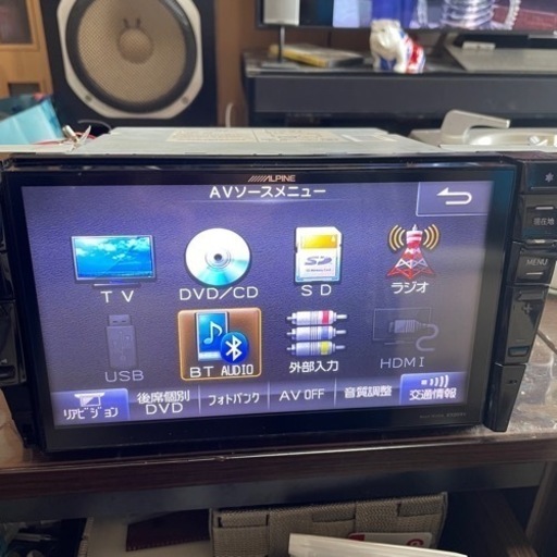 アルパイン　ビックX 9インチ　地図2023年最新