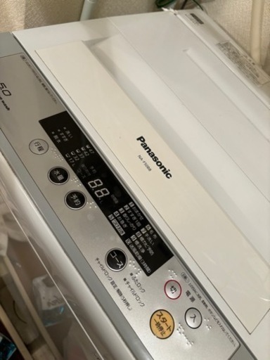 Panasonic洗濯機　2015年新品購入