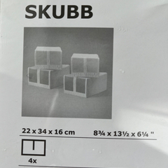 SKUBB スクッブ　IKEA シューズボックス