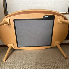 ニトリ楕円形こたつリバール120　布団付の画像
