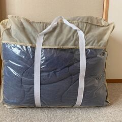 ニトリ楕円形こたつリバール120　布団付の画像