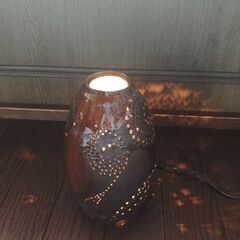 ★期間限定★花瓶１点、花器１点、ランプ(室内電灯 照明)１点まとめ売りの画像