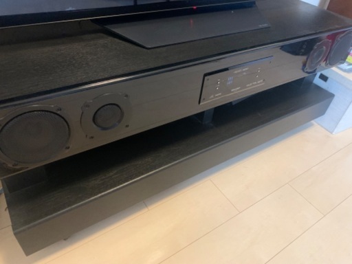 セミダブルベッド&オーディオつきテレビ台