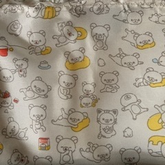 新品★リラックマ　折りたためるエコバッグの画像
