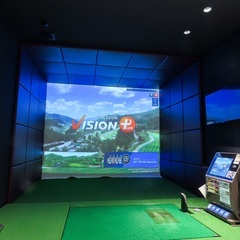 雨の日はシミュレーションゴルフでラウンドしませんか😃の画像