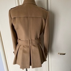 未使用に近い　Burberry バーバリー　ショートコート　ミリタリージャケットの画像