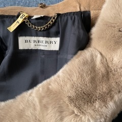 未使用に近い　Burberry バーバリー　ショートコート　ミリタリージャケットの画像