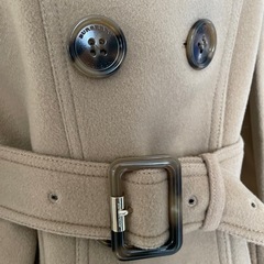 未使用に近い　Burberry バーバリー　ショートコート　ミリタリージャケットの画像