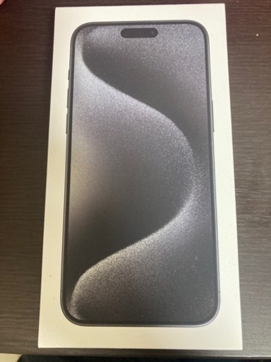 即日対応可　iPhone 15 Pro Max ブラックチタニウム 1024 GB