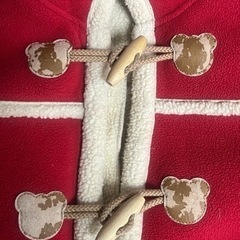 ミキハウスコート100センチの画像