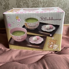 新品未使用 リラックマ 桜リラックマ 茶器セットの画像