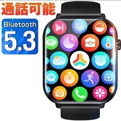 【新品未使用】スマートウォッチ レディース 通話機能 2.0イン...