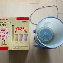 昭和レトロ使用感あり動作中 電気バケツ ただのバケツじゃありま洗 2001年製の画像