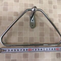 #TOTO #タオルリング・トライアングル#ステンレス 【美品】の画像